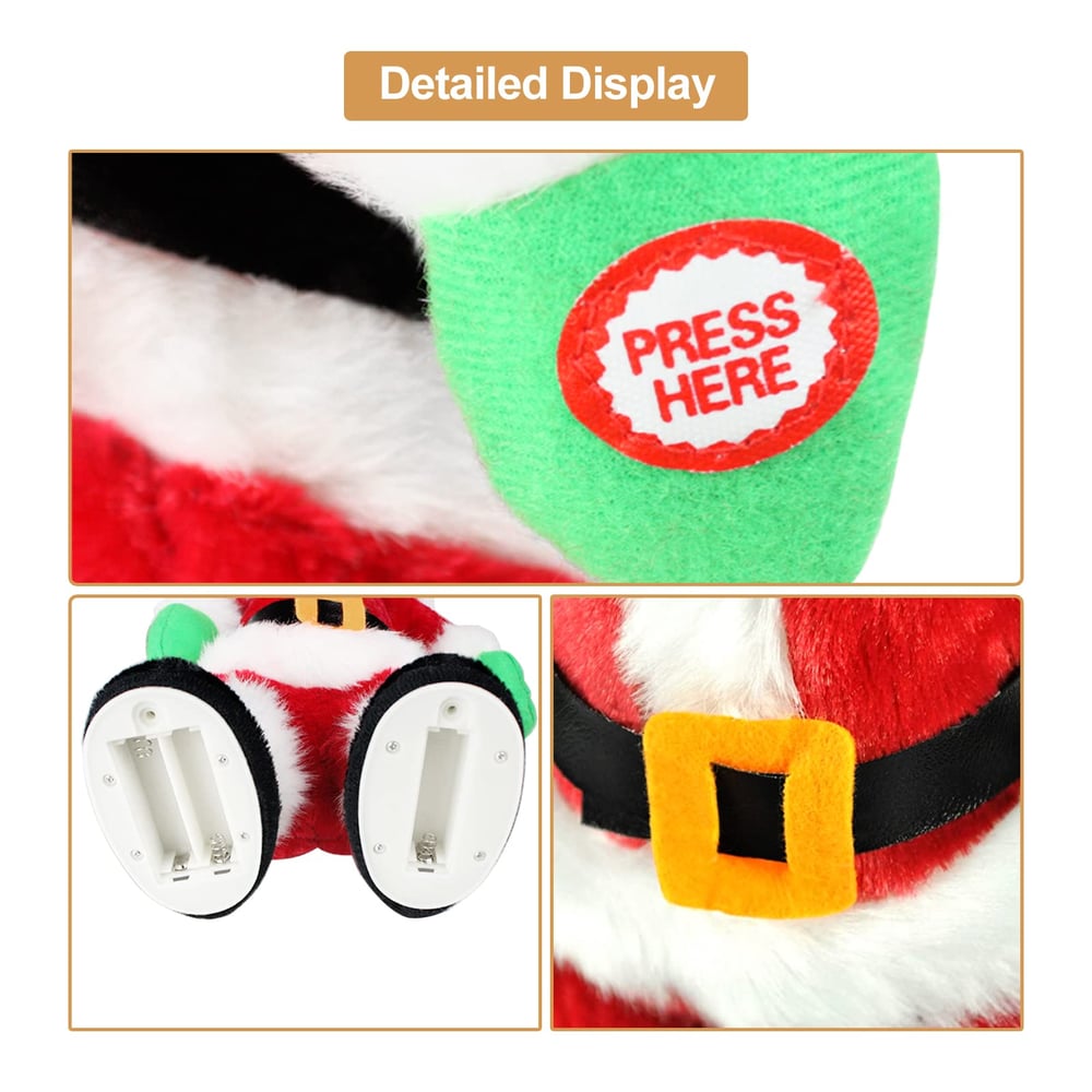 🎁Singing Hip Shaking Santa Toys