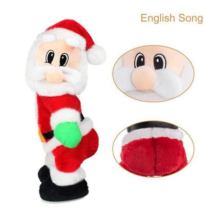 🎁Singing Hip Shaking Santa Toys